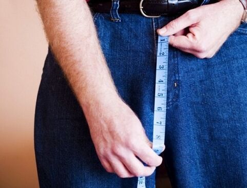 Un membro delle dimensioni di meno di 8-10 centimetri richiede un aumento